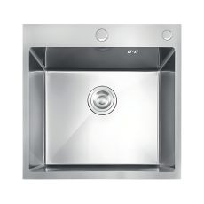 Procraft | Nerezový dřez MIXXUS MH5050 DECOR SS COLOR se sifonem, nerez | MH5050 DECOR SS COLOR