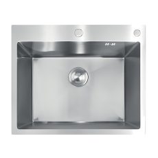 Procraft | Nerezový dřez MIXXUS MH6050 DECOR SS COLOR se sifonem, nerez | MH6050 DECOR SS COLOR
