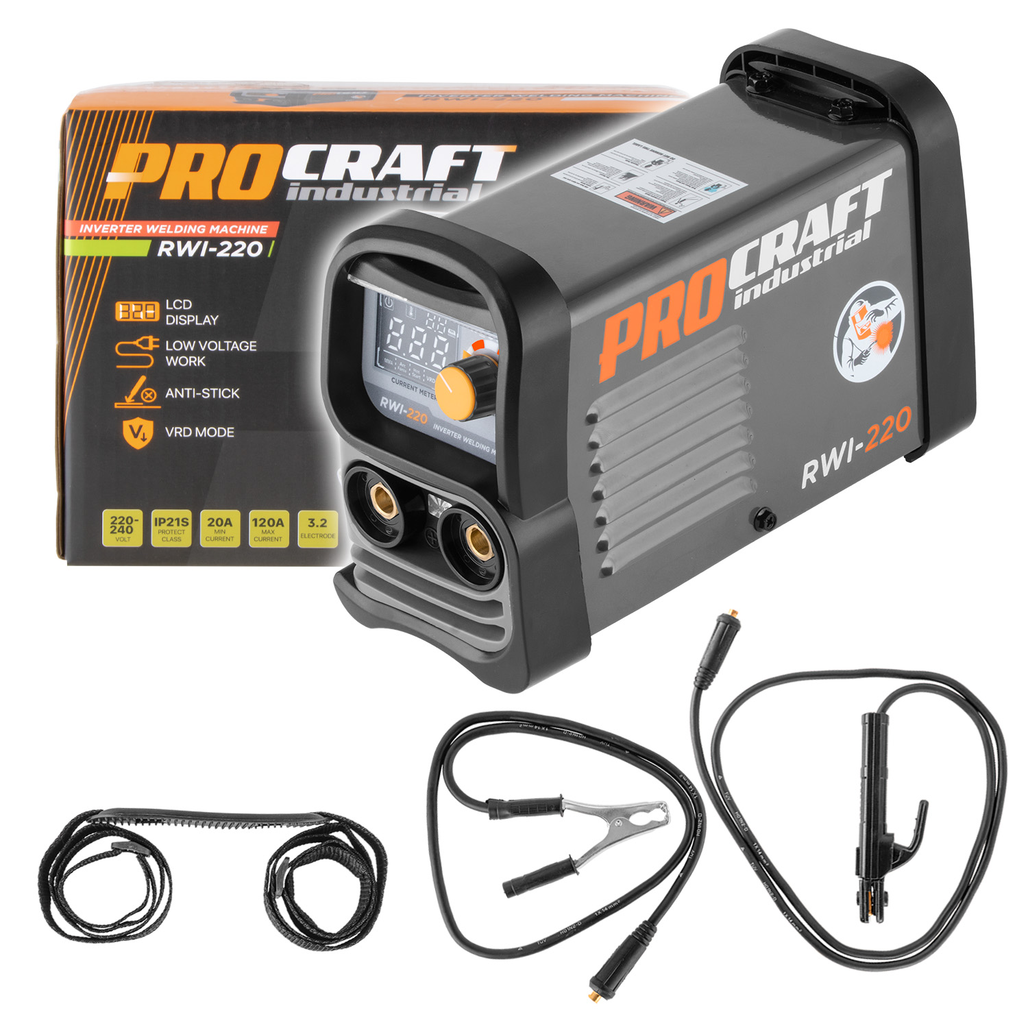 Svářecí invertor Procraft RWI-220 | RWI-220