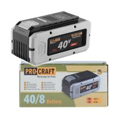 Procraft | Baterie akumulátorová 40V Li-ion, 8000mAh Procraft 40/8 | 40/8