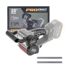 Procraft | Aku válcová (satinovací) bruska Procraft Industrial BM100A (bez baterie a nabíječky) | BM100A bb