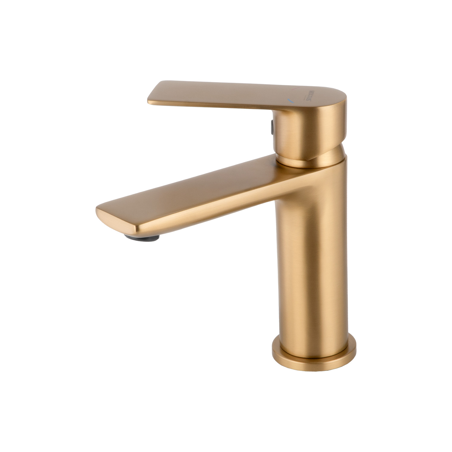 Umyvadlová baterie MIXXUS PREMIUM ALEX 001 BRUSHED GOLD, zlatá