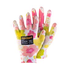 Procraft | Pracovní rukavice zahradní máčené v nitrilu, S Procraft GL-G7 | GL-G7