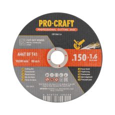 Procraft | Řezný kotouč Procraft CD150x1.6 | CD150x1.6