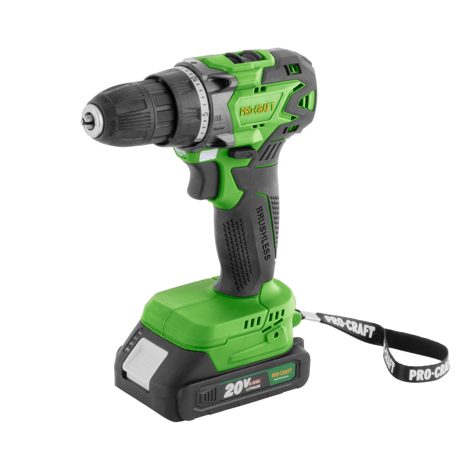 Aku vrtací šroubovák Procraft PA20BL