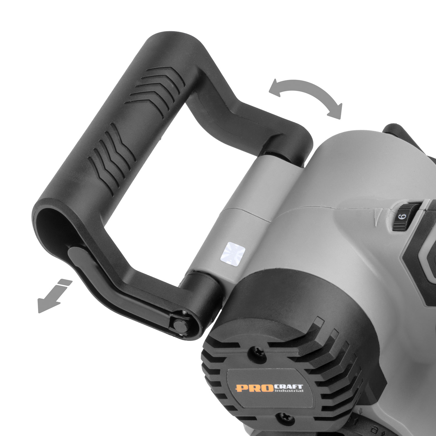 Aku válcová (satinovací) bruska Procraft Industrial BM100A (bez baterie a nabíječky)