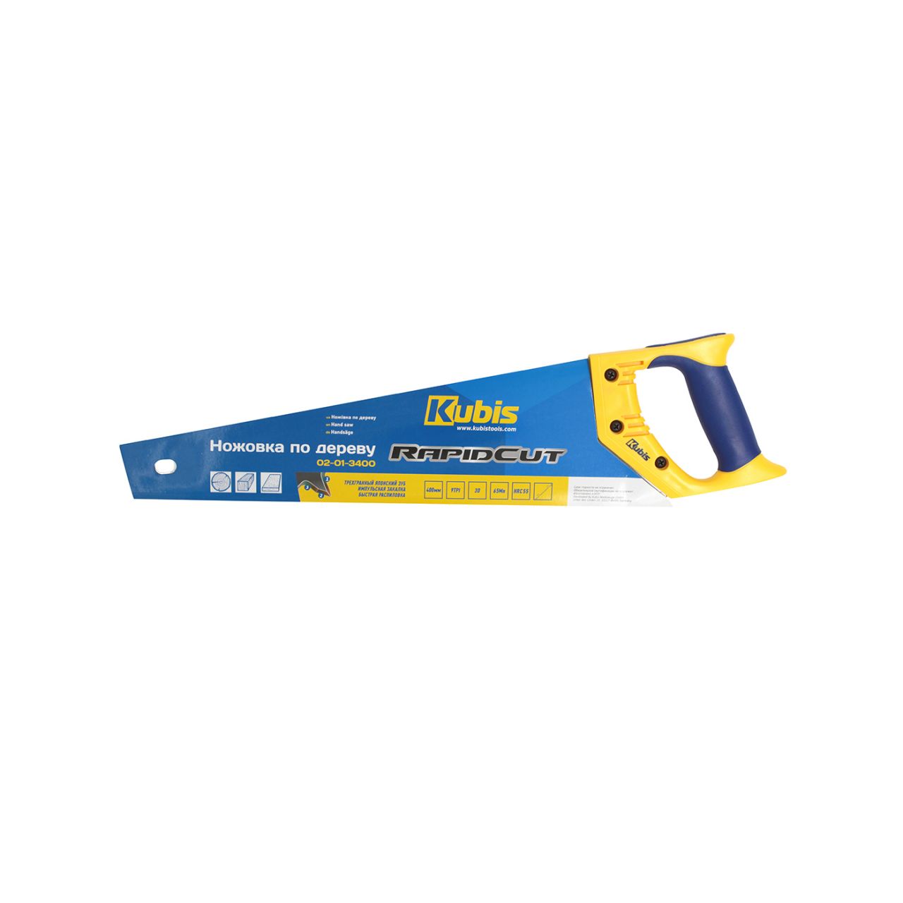 Pila ocaska 400 mm RapidCut, 9TPI, kalené zuby, 3-D zuby | 02-01-3400