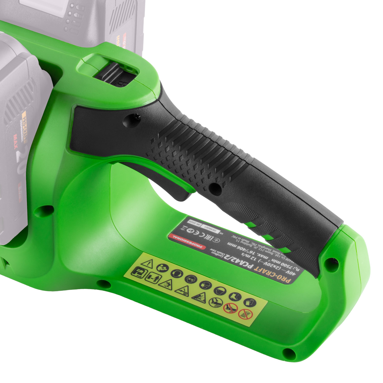 Aku řetězová pila Procraft PCA42/2 (bez baterie a nabíječky)