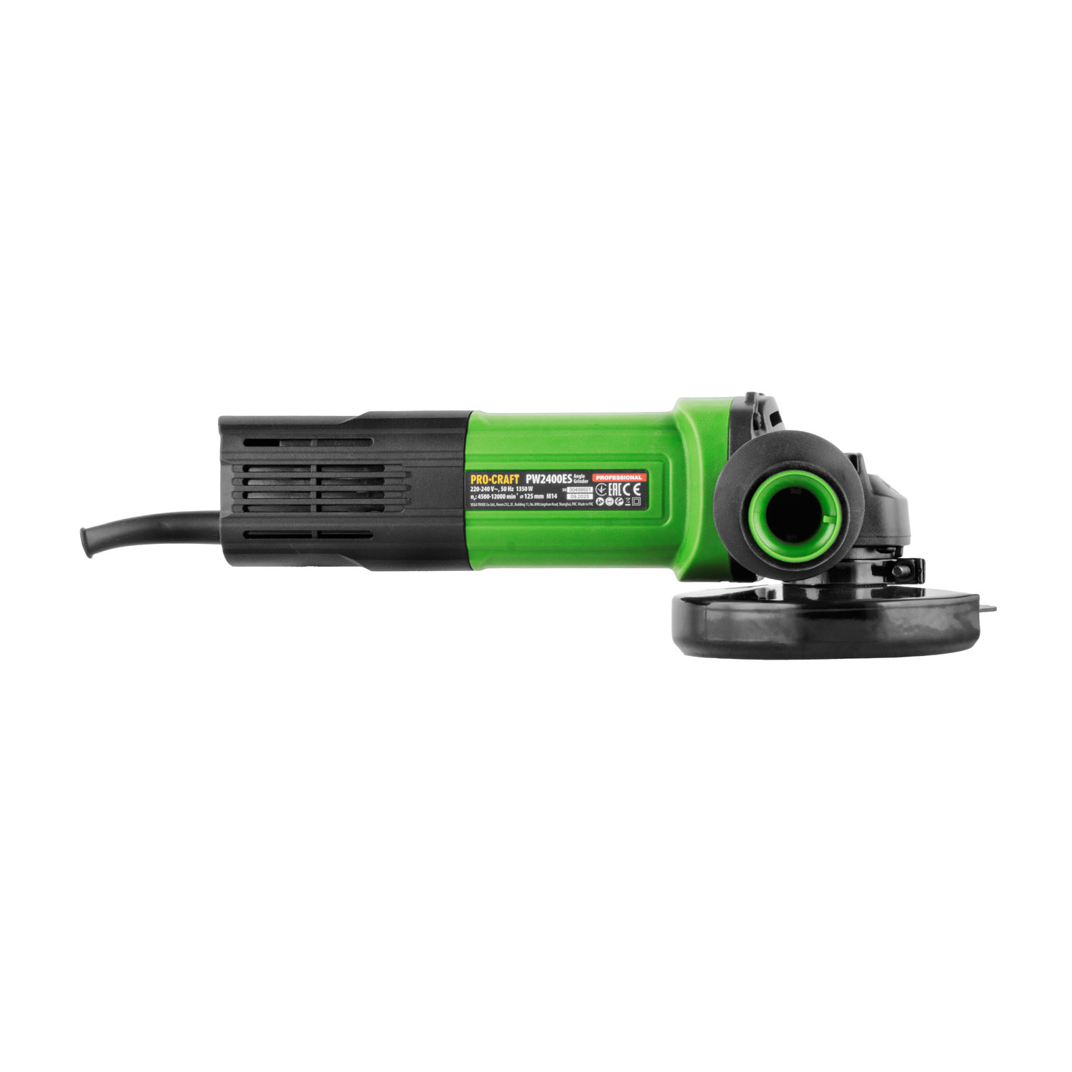 Bruska úhlová Procraft PW2400ES, 125mm