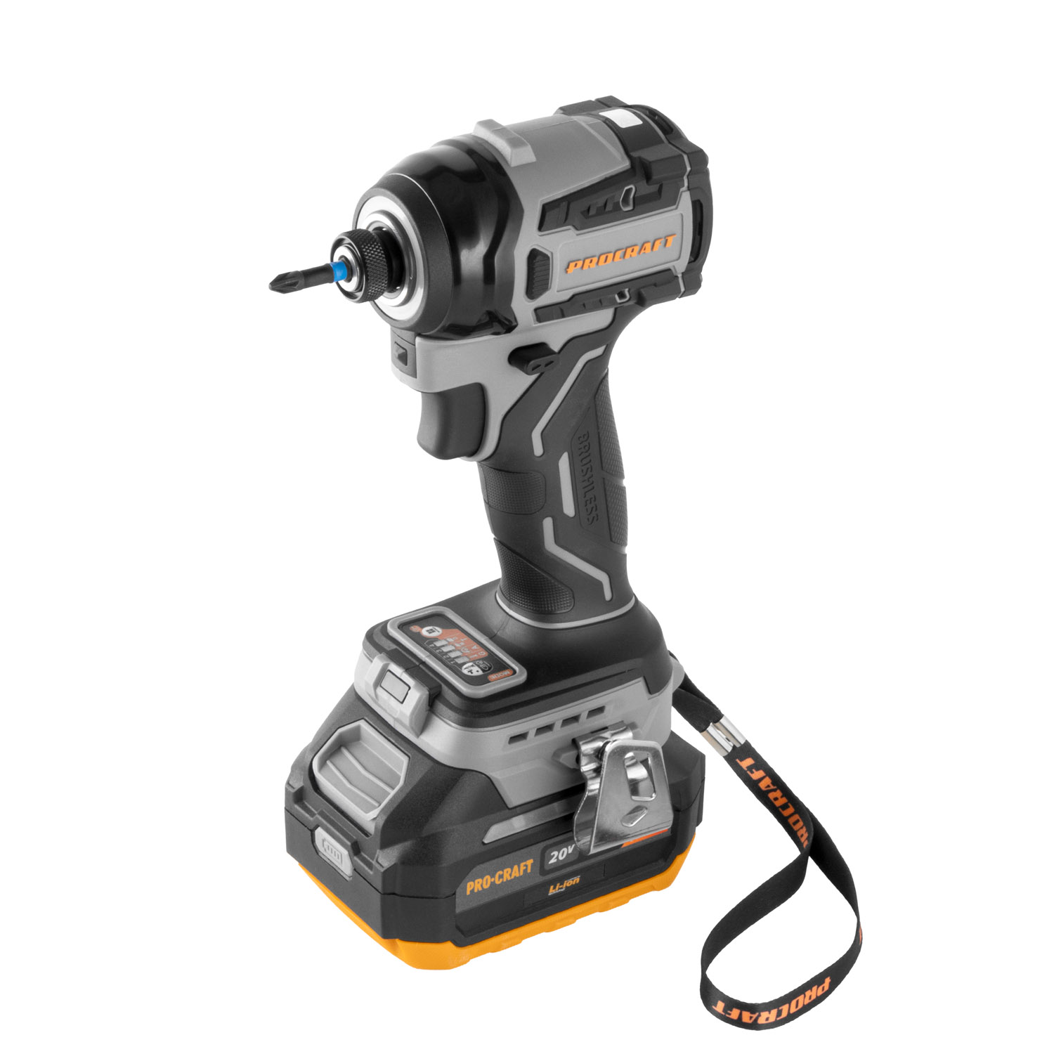 Aku rázový utahovák Procraft Industrial ID20A  (1 baterie)
