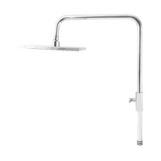 Procraft | Sprchový sloup s baterií MIXXUS PREMIUM ALEX 003-J WHITE-CHROME, bílý-chrom | ALEX 003-J WHITE-CHROME