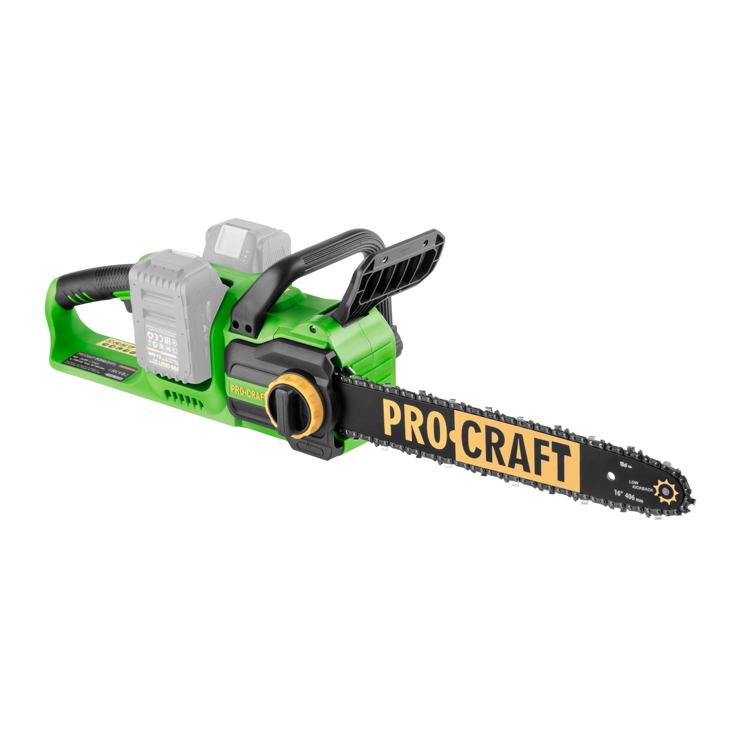 Aku řetězová pila Procraft PCA42/2 (bez baterie a nabíječky)