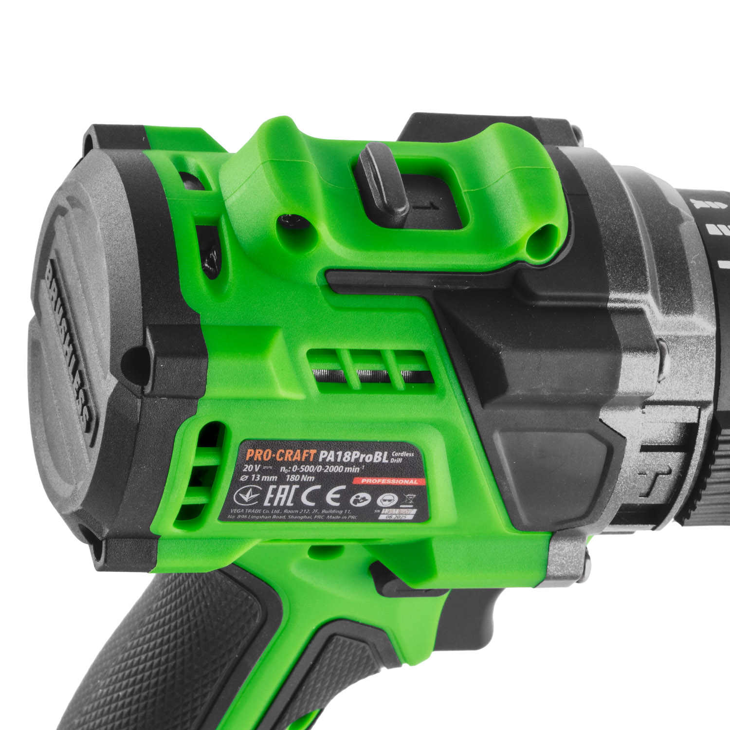 Aku vrtací šroubovák Procraft PA18ProBL (bez baterie a nabíječky)