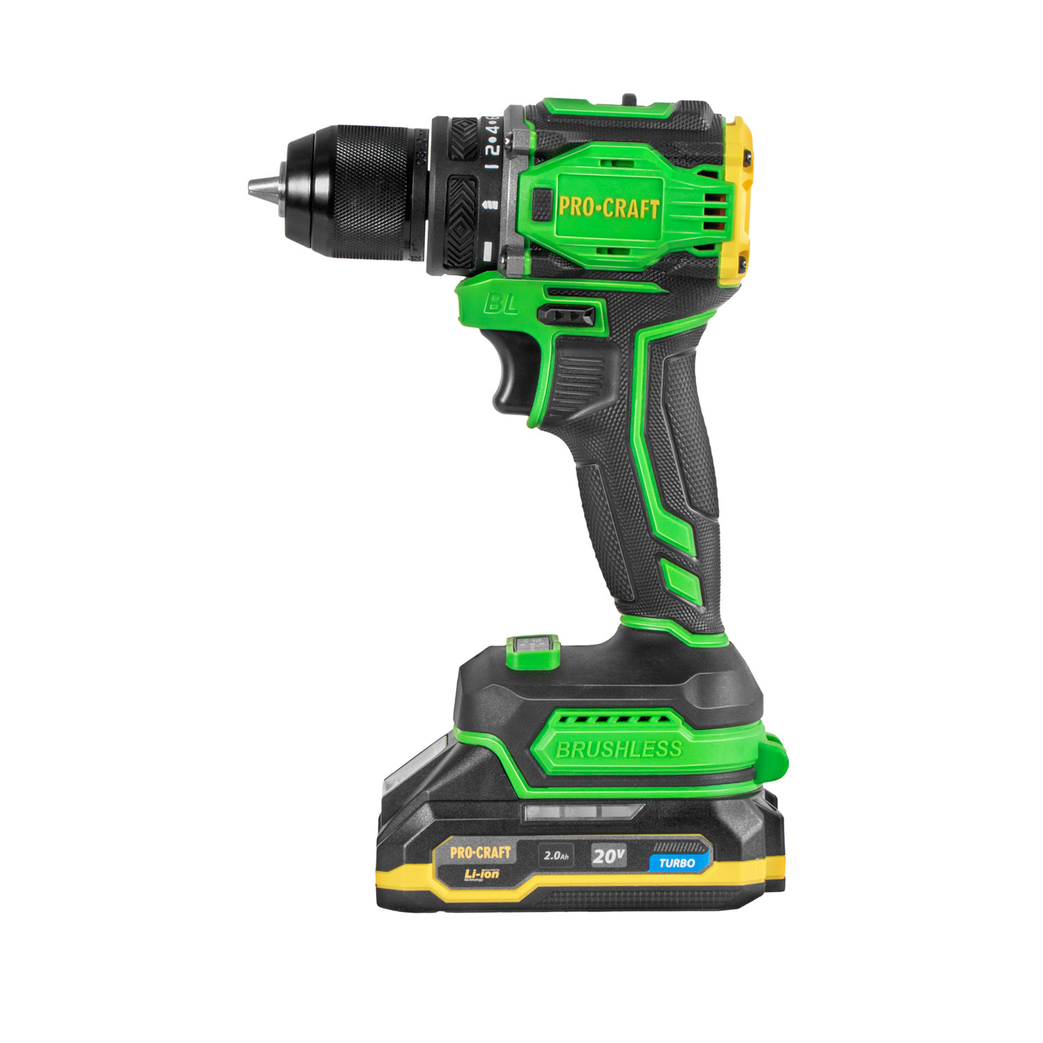 Aku vrtací šroubovák Procraft PA18Pro-2B-C s dvěma bateriemi