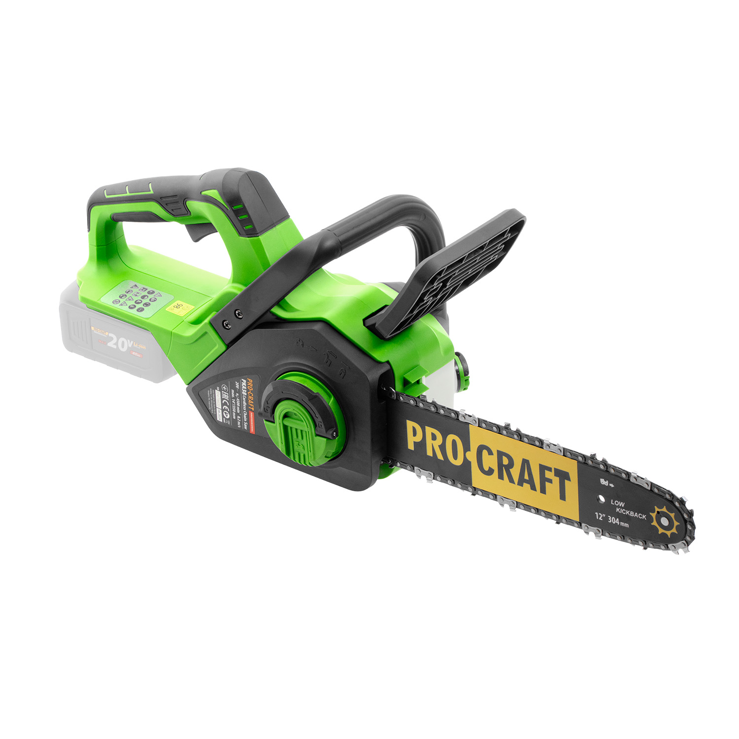 Aku ruční pilka Procraft PKA38 (bez baterie a nabíječky)
