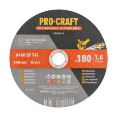 Procraft | Řezný kotouč Procraft CD180x1.6 | CD180x1.6
