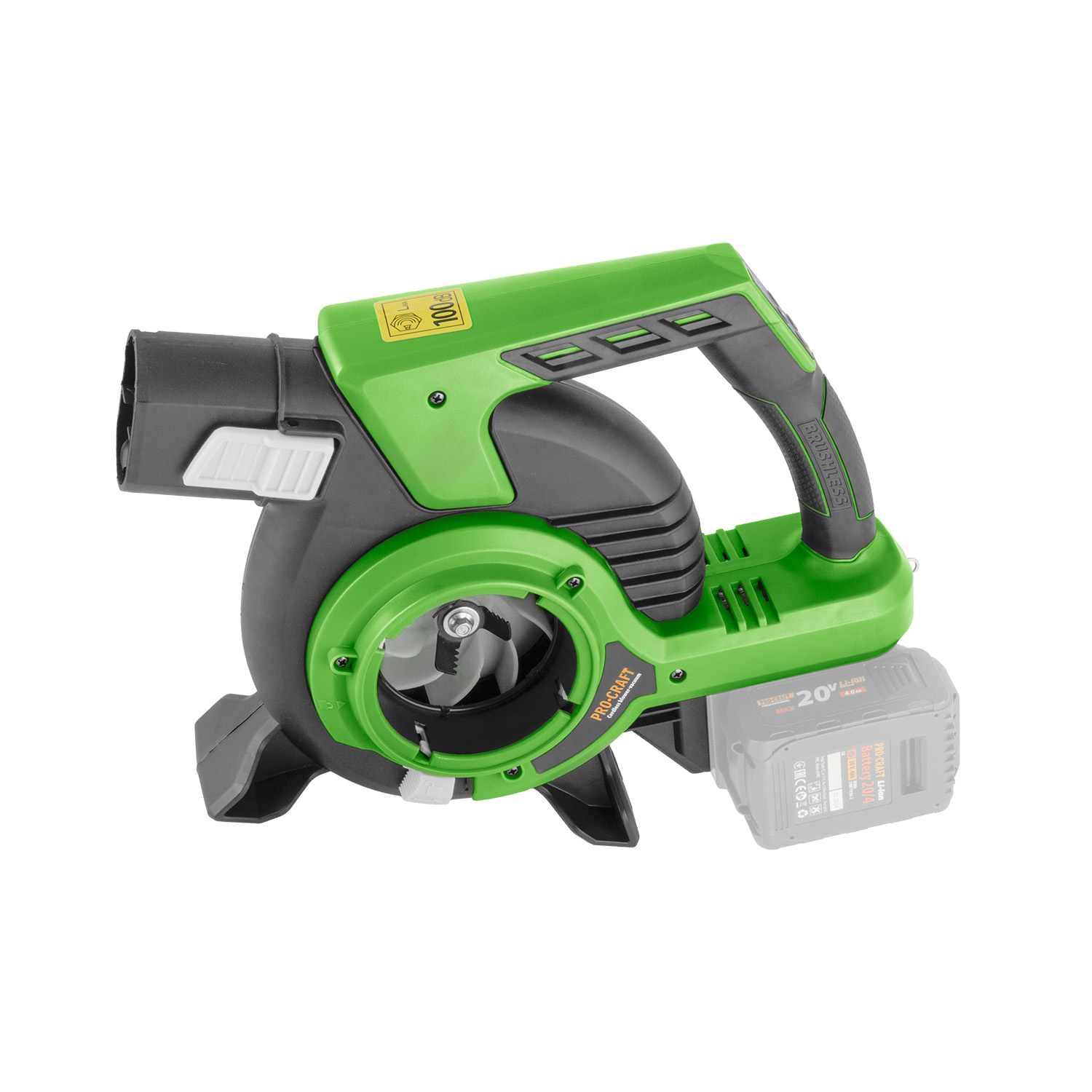 Aku fukar/vysavač listí Procraft VB20 (bez baterie a nabíječky)