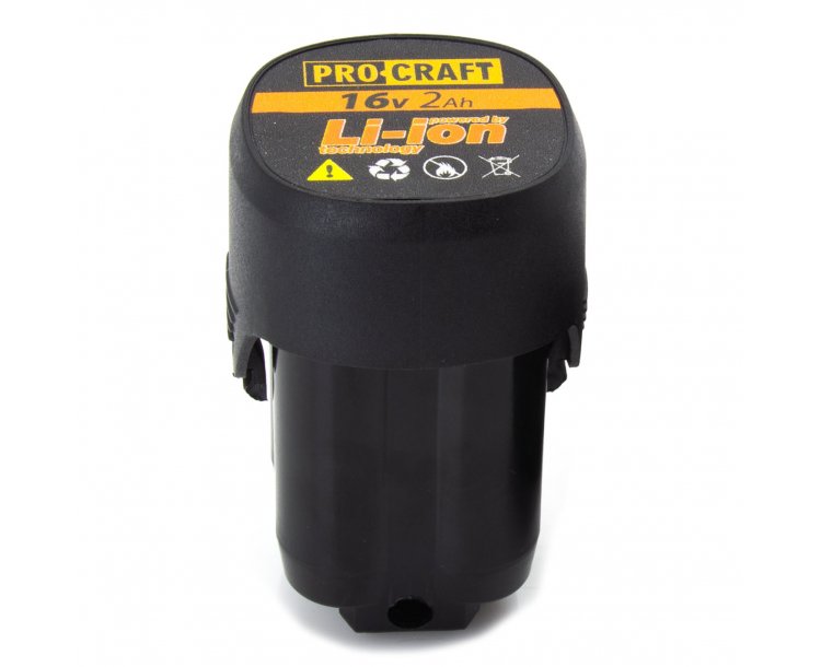 Akumulátorová batéria, 16 V Li-ion, 2000 mAh Procraft 16/2 | 16/2