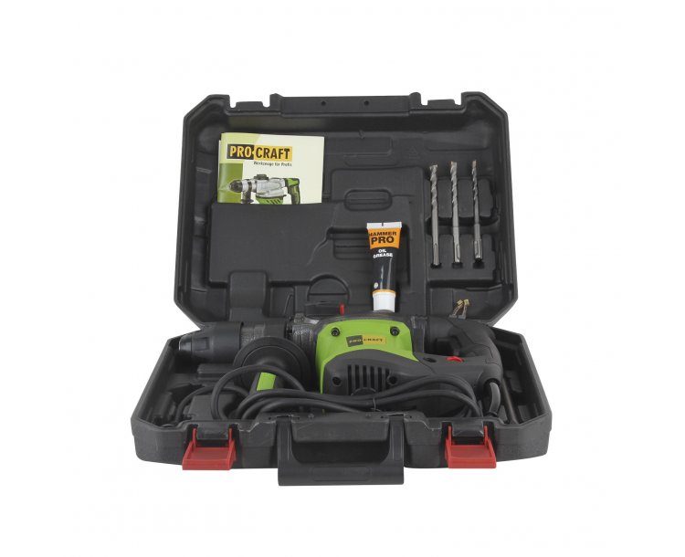 Procraft BH2200 Kombinované vŕtacie a sekacie kladivo SDS Plus | BH2200