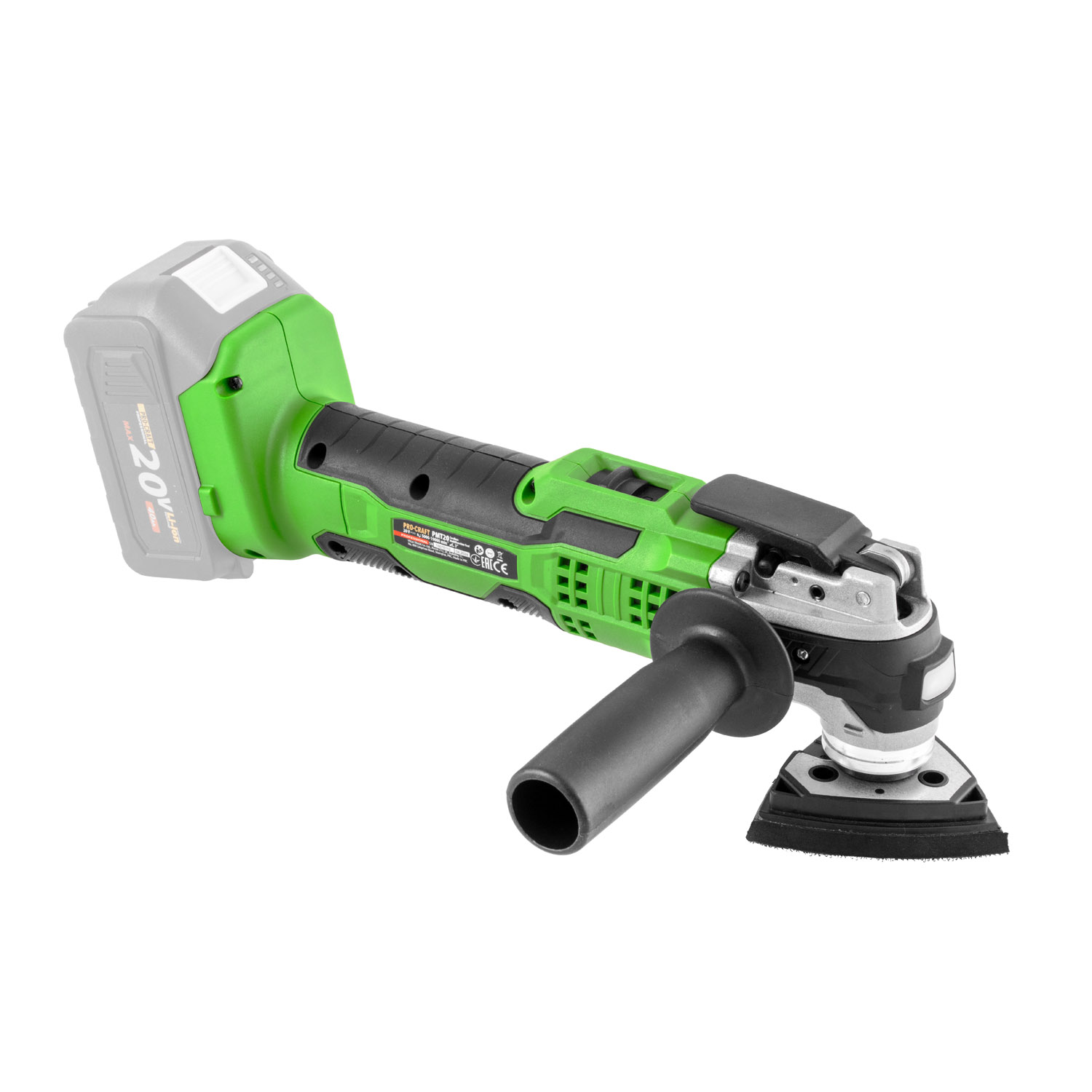 Aku multifunkční oscilační bruska PMT20bb Procraft (bez baterie a nabíječky)