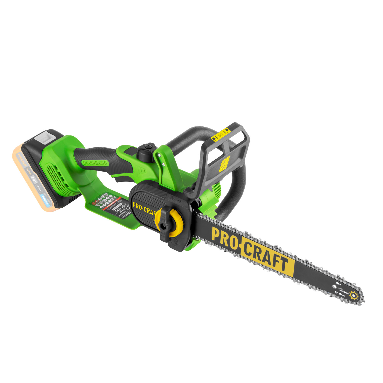 Aku řetězová pila Procraft PKA33 (bez baterie a nabíječky)