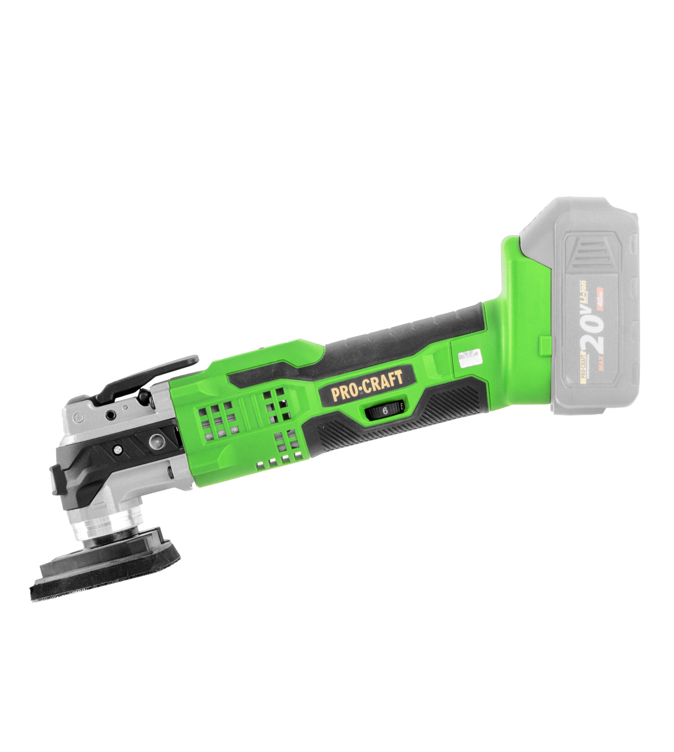 Aku multifunkční oscilační bruska PMT20bb Procraft (bez baterie a nabíječky)