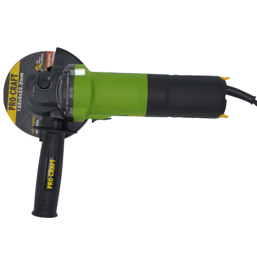 Bruska úhlová Procraft PW1550 + 10x řezný kotouč CD125x1.0 | SPW1550/CD125x1.0b