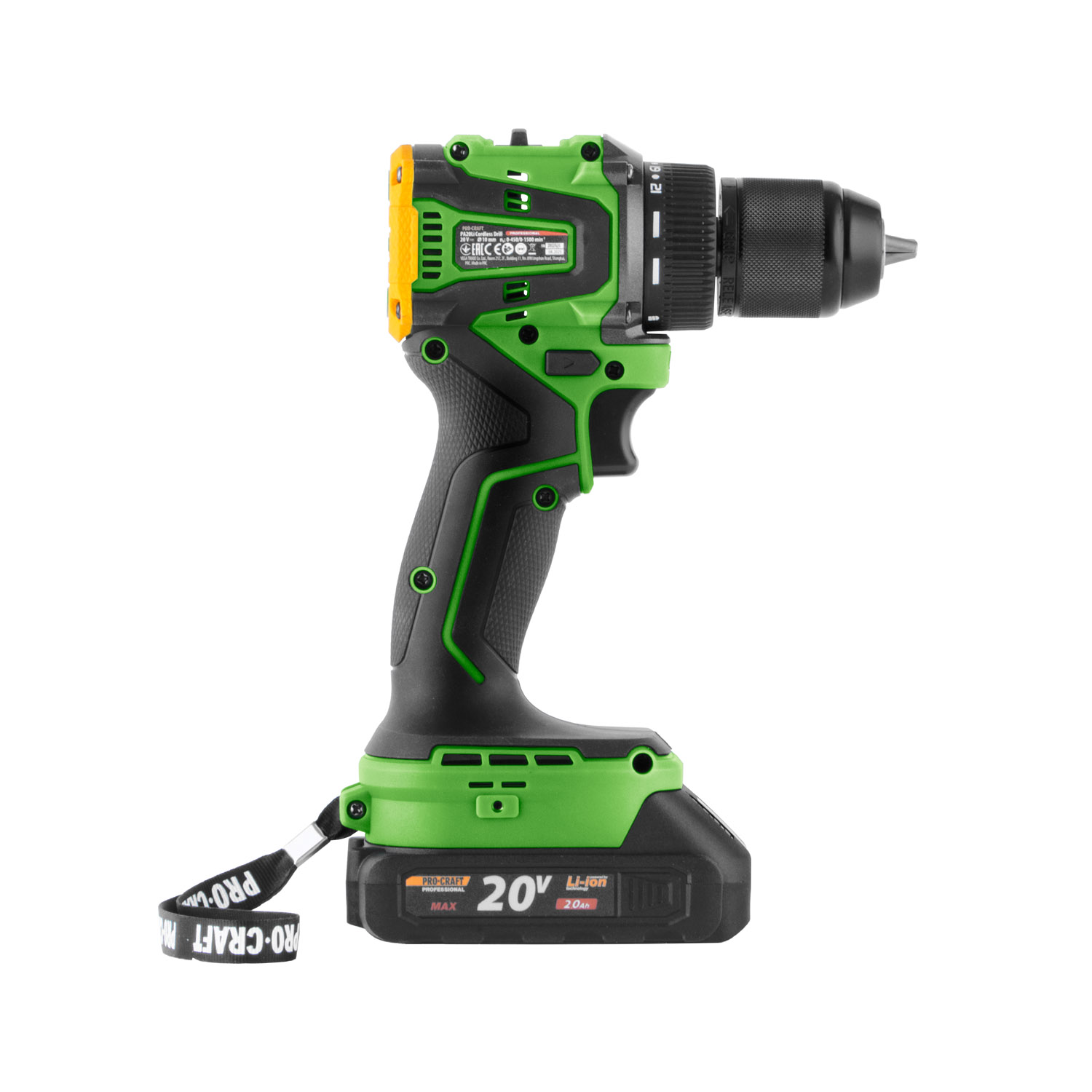 Aku vrtací šroubovák Procraft PA20Li