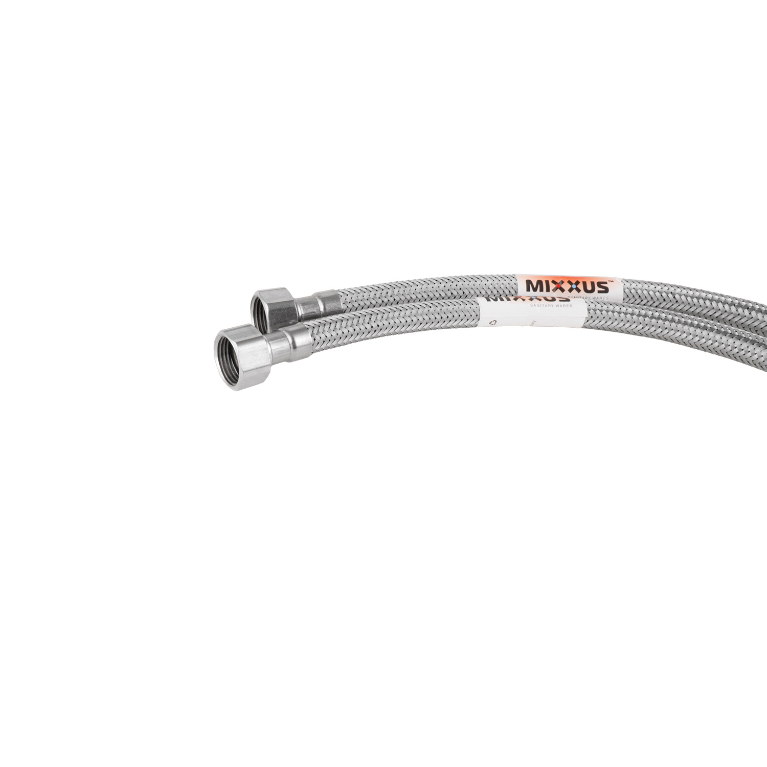 Umyvadlová baterie MIXXUS PREMIUM ALEX 001 HIGH (NUT) WHITE-CHROME, bílý-chrom
