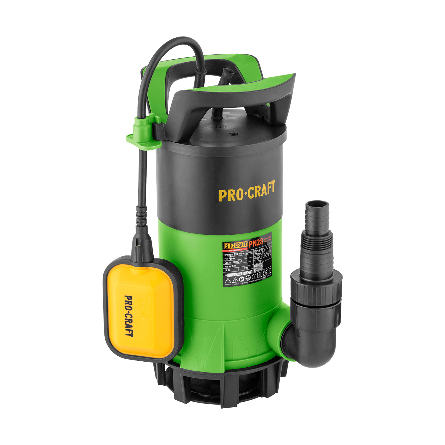 Čerpadlo ponorné Procraft PN28