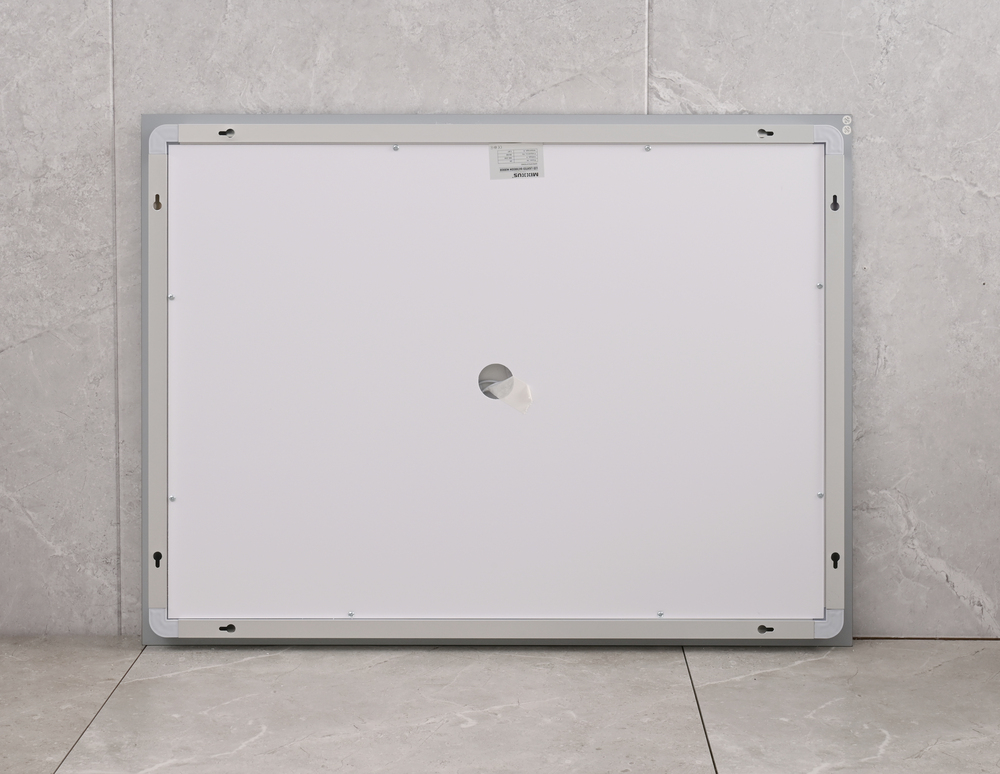 Koupelnové zrcadlo s LED osvětlením, protizamlžovací funkcí a regulací jasu, MR12-90×70-REVERSE Warm