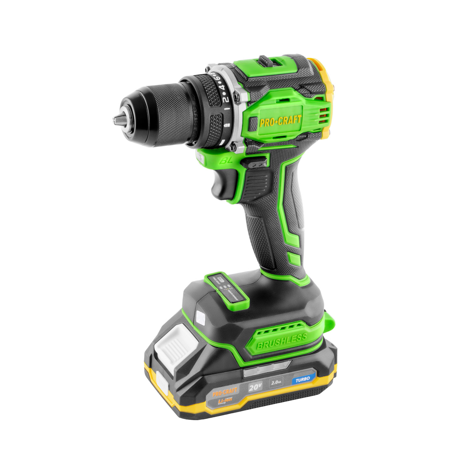 Aku vrtací šroubovák Procraft PA18Pro2 + sada bitů