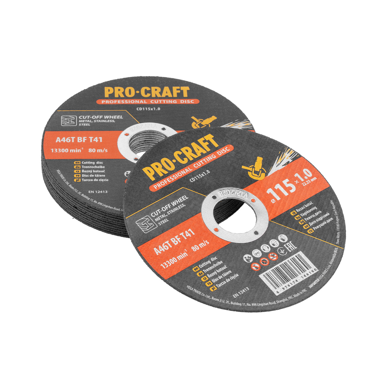 Řezný kotouč Procraft CD115x1.0