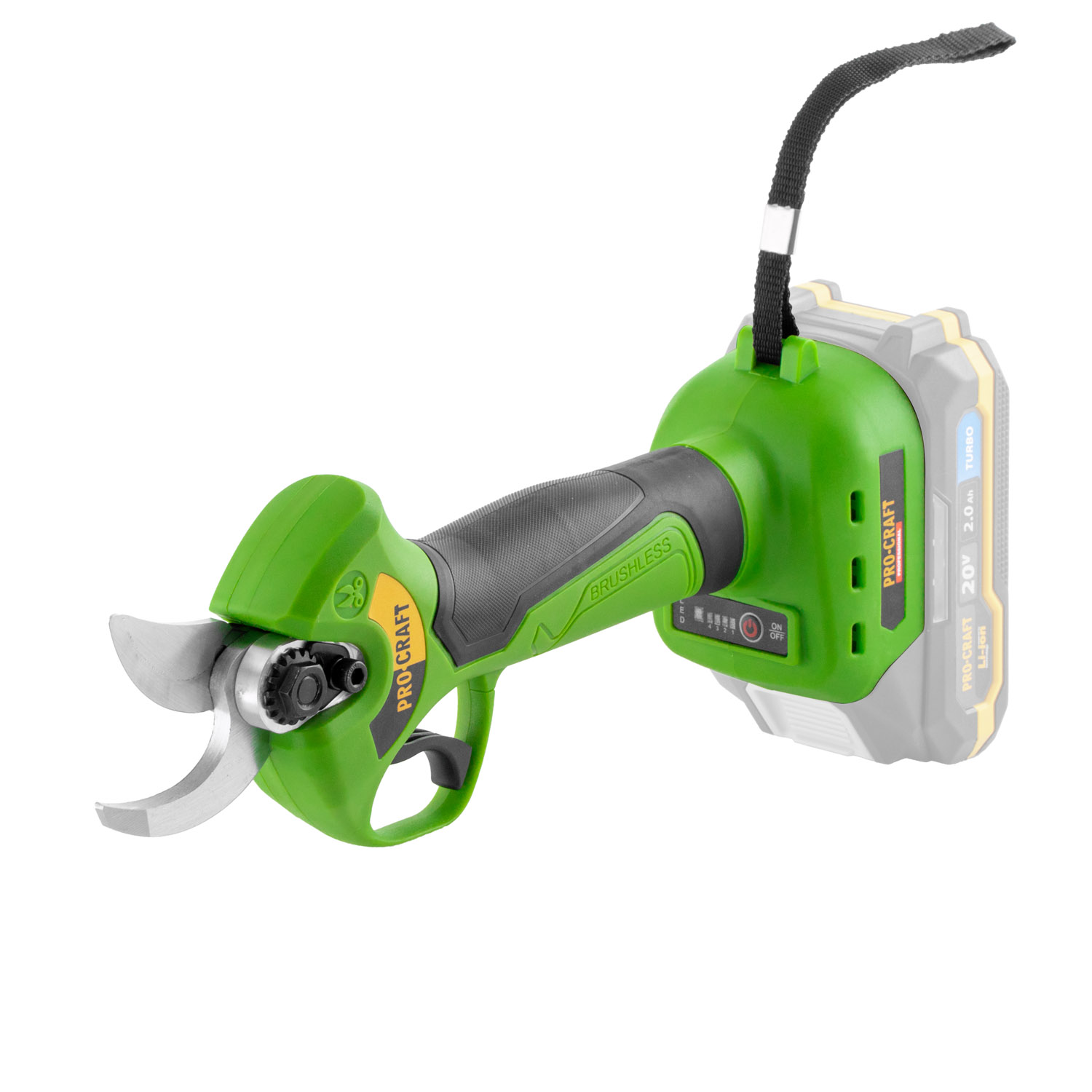 Aku nůžky na větve Procraft ES28Li  (bez baterie a nabíječky)