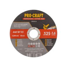 Procraft | Řezný kotouč Procraft CD125x1.6 | CD125x1.6