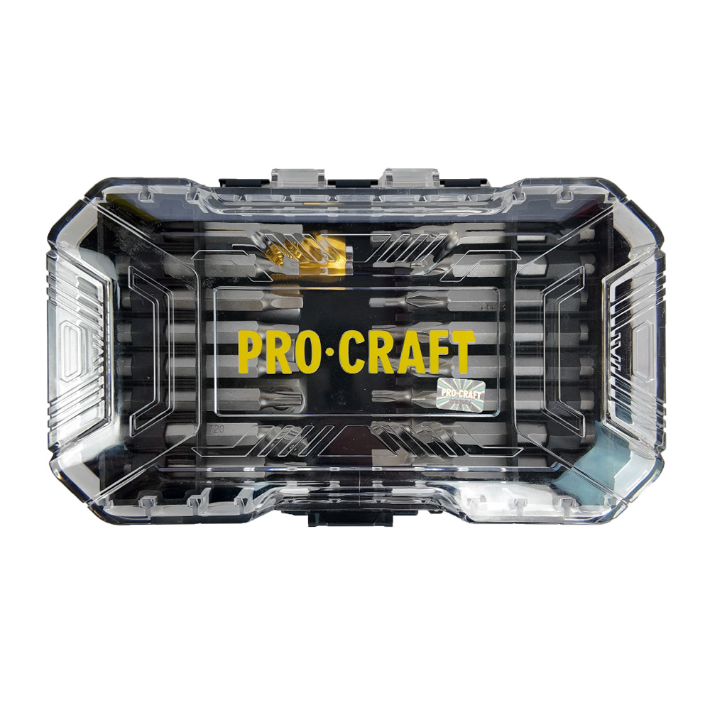 Aku vrtací šroubovák Procraft PA18LiH  se sadou bitů BS-37