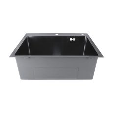 Procraft | Nerezový dřez MIXXUS MH5843 GRAPHITE se sifonem, grafitový | MH5843 GRAPHITE