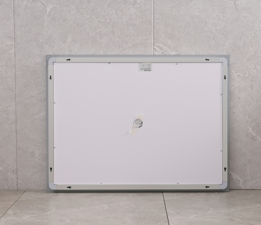 Koupelnové zrcadlo s LED osvětlením, protizamlžovací funkcí a regulací jasu, MR01-80×60 Light