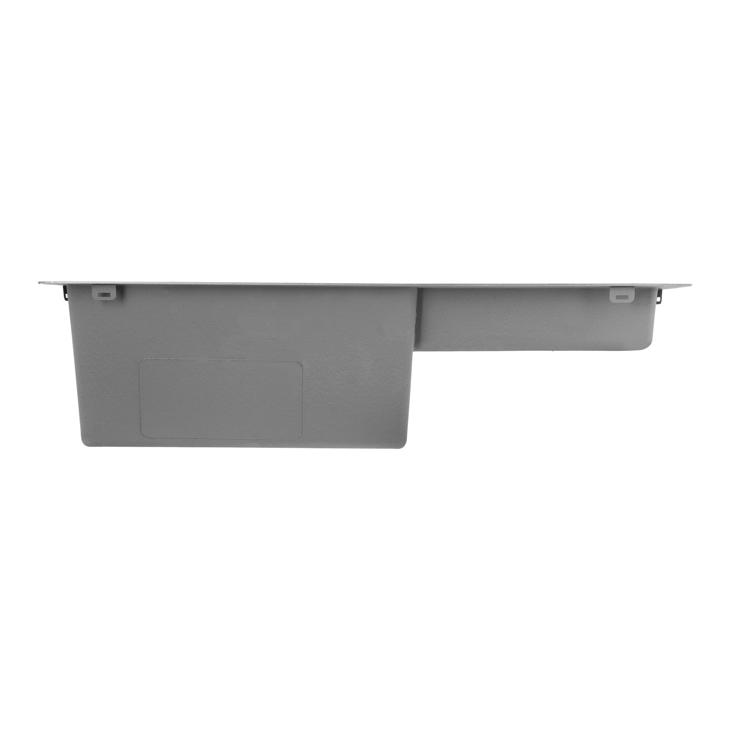 Nerezový dřez MIXXUS MH7849L-HK GRAPHITE se sifonem, grafito