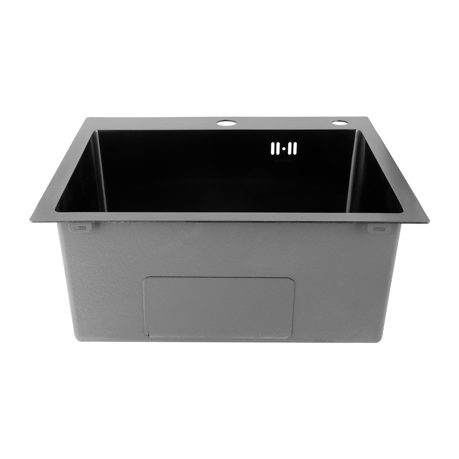 Nerezový dřez MIXXUS MH5045 GRAPHITE se sifonem, grafitový