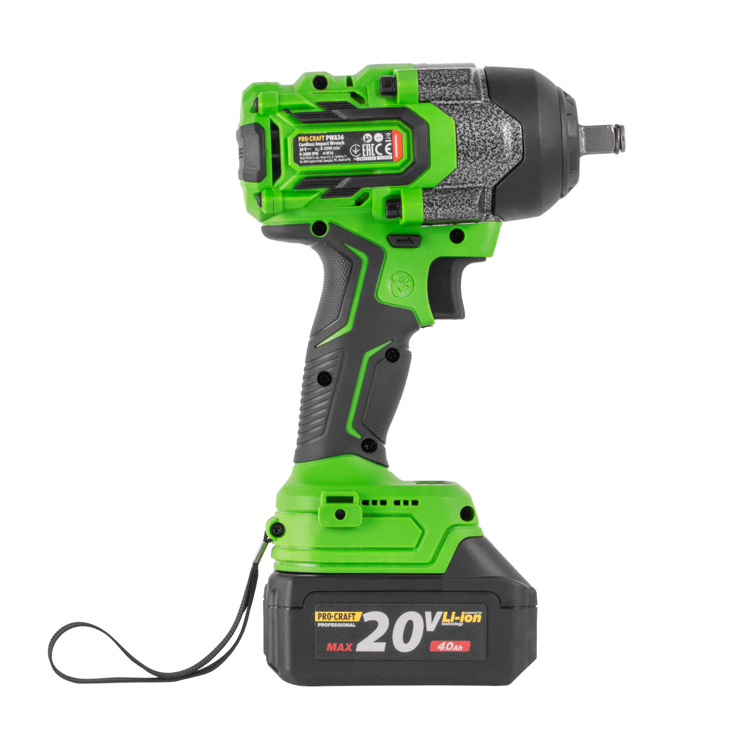 Aku rázový utahovák Procraft PWA36 1B