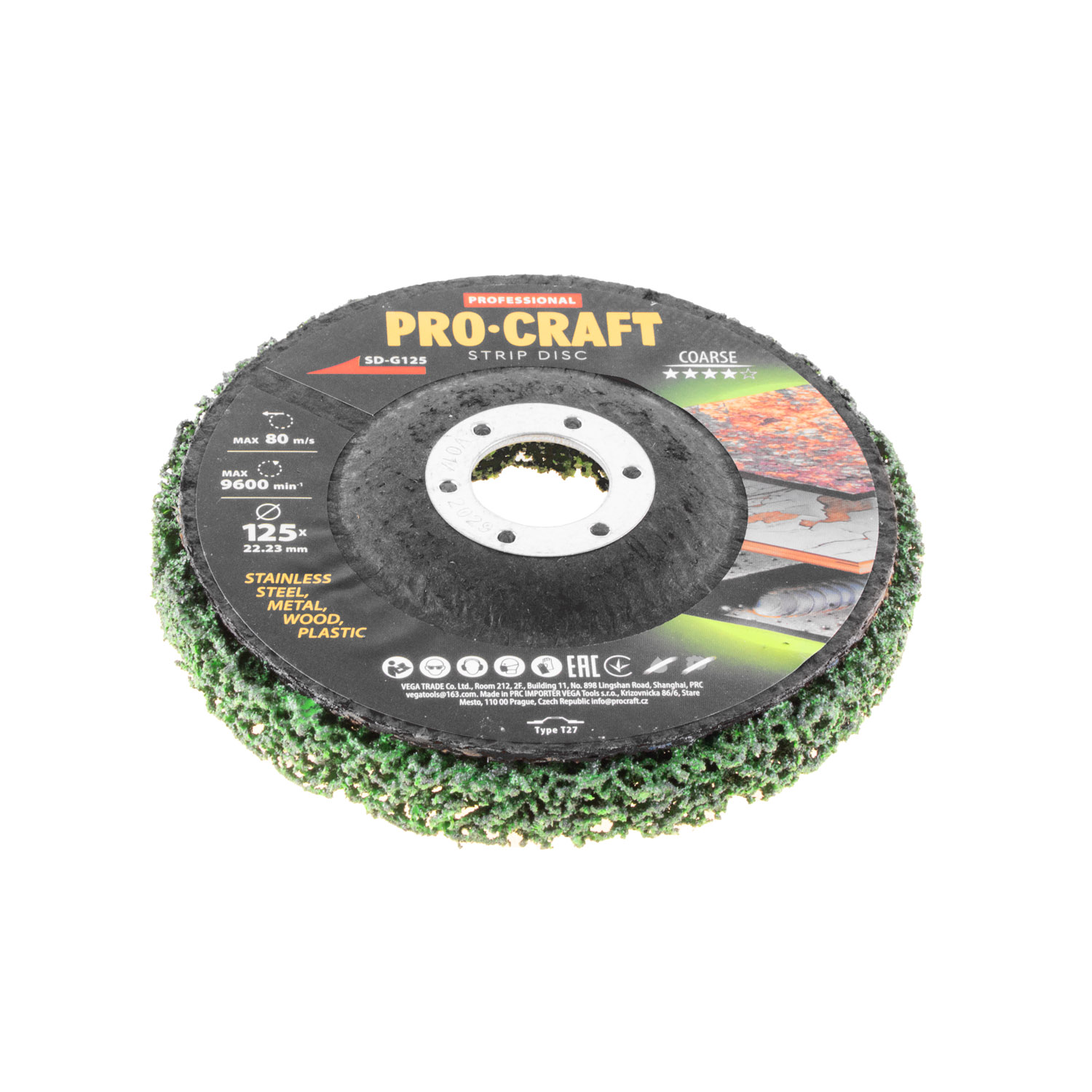 Kotouč brusný Clean & Strip Procraft SD-G125