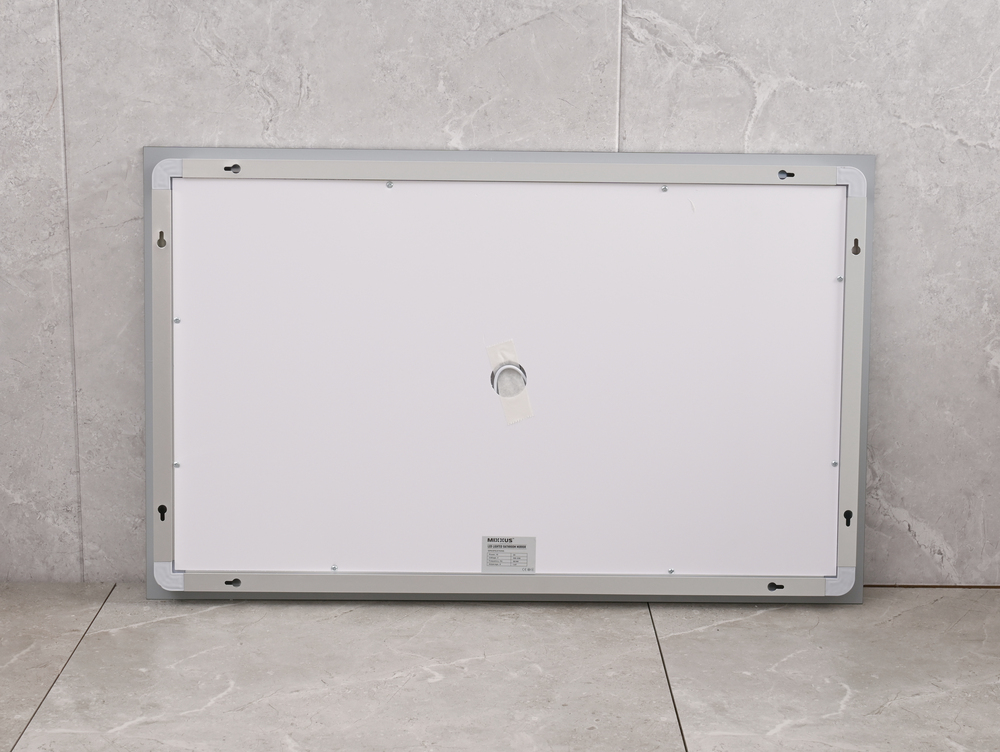 Koupelnové zrcadlo s LED osvětlením, protizamlžovací funkcí a regulací jasu, MR07-50×80 Hard