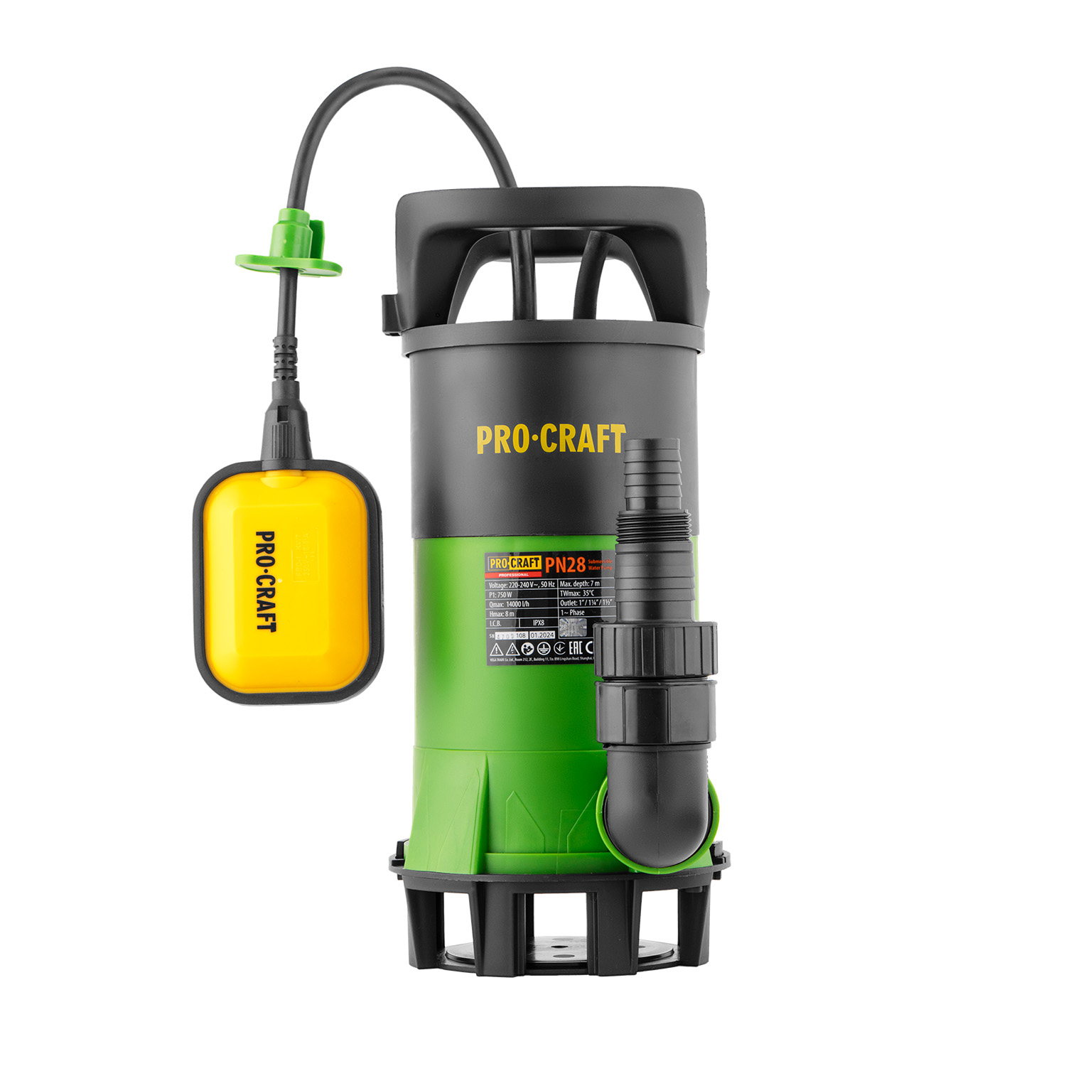 Čerpadlo ponorné Procraft PN28