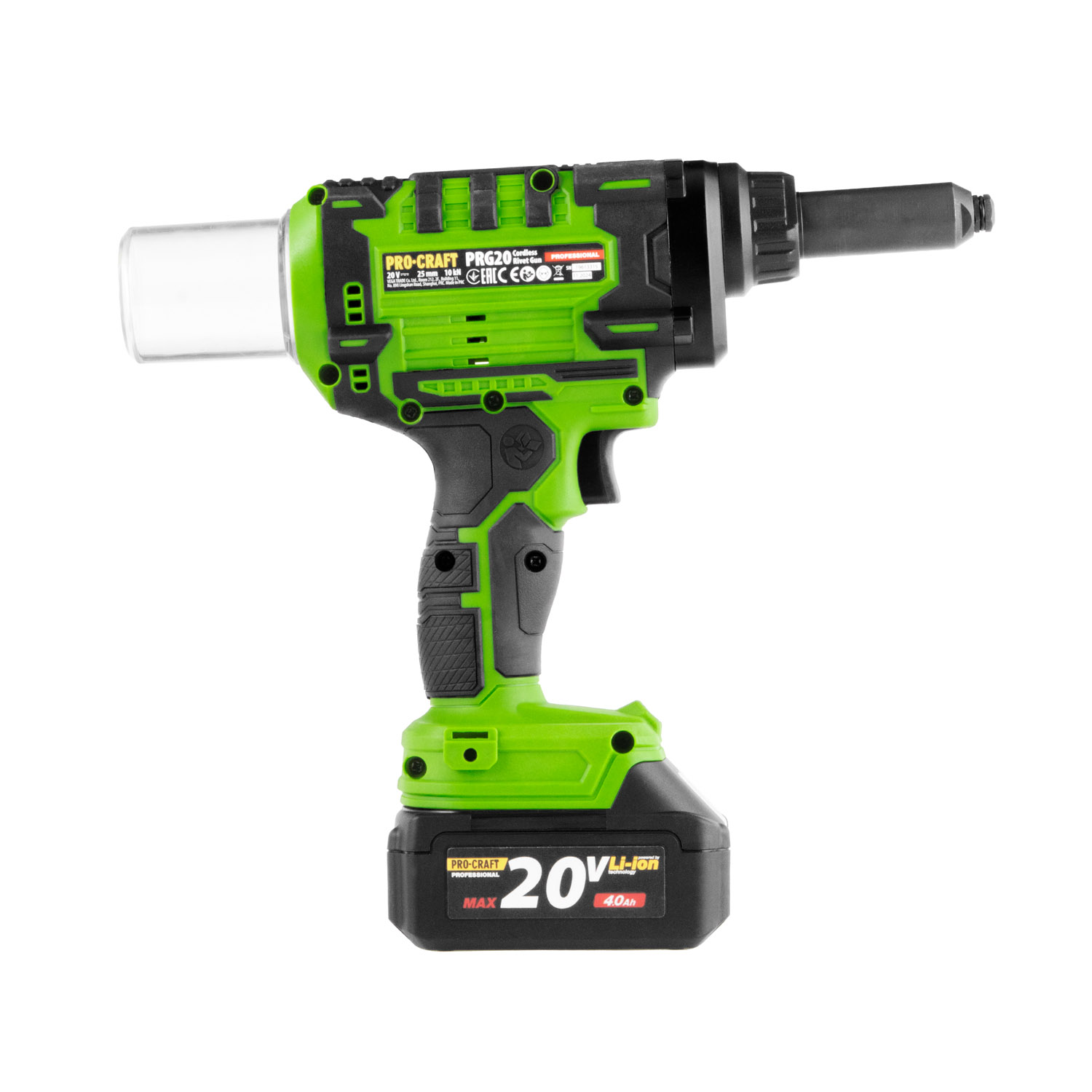 Aku nýtovací pistole Procraft PRG20