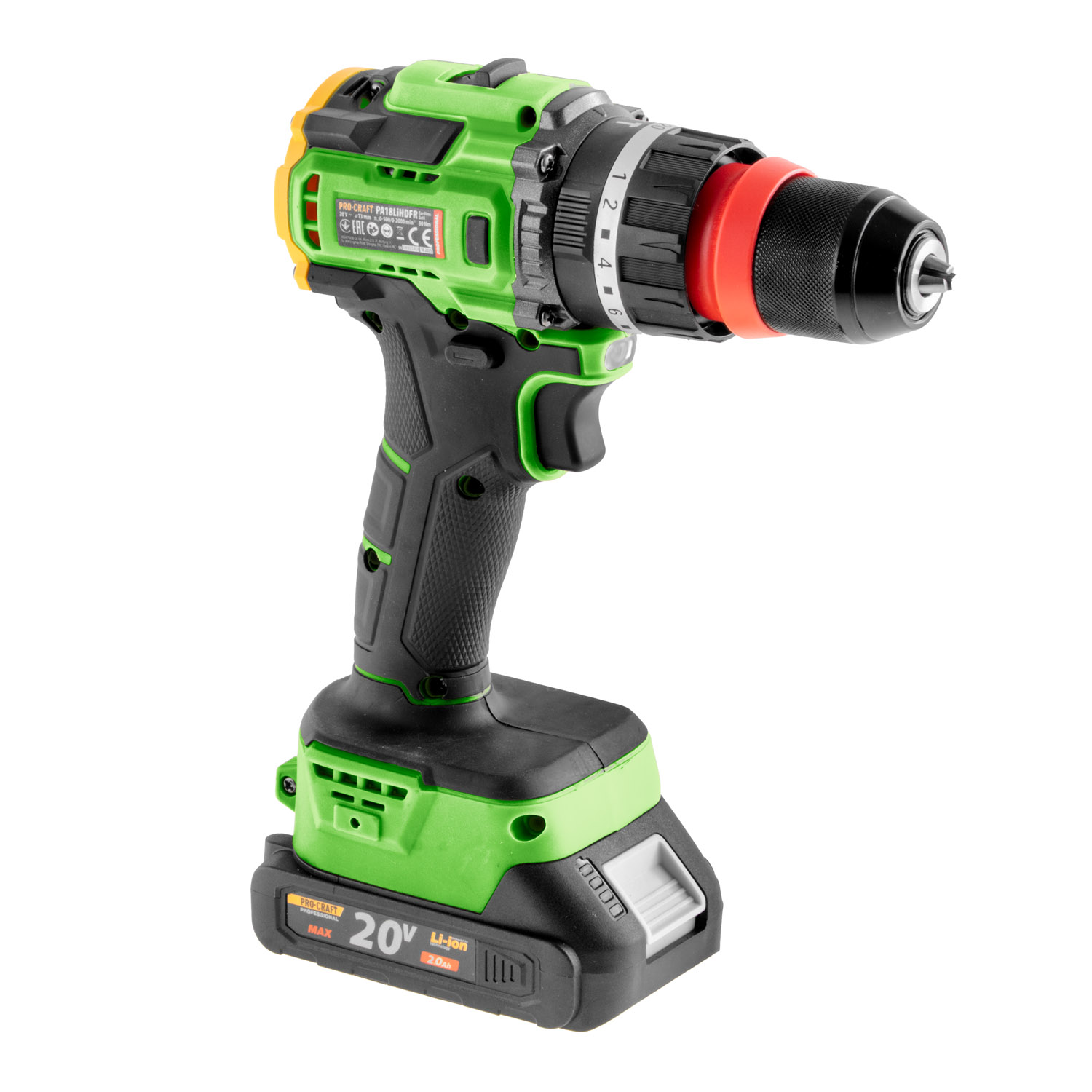 Aku vrtací šroubovák Procraft PA18LiH DFR