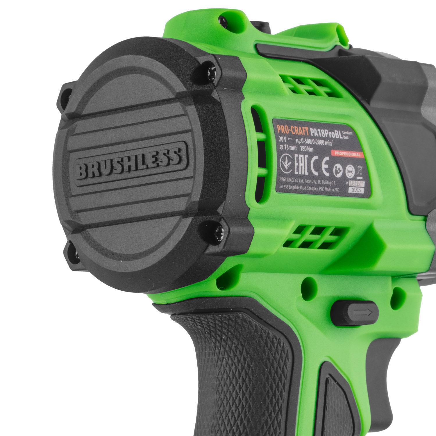 Aku vrtací šroubovák Procraft PA18ProBL (bez baterie a nabíječky)