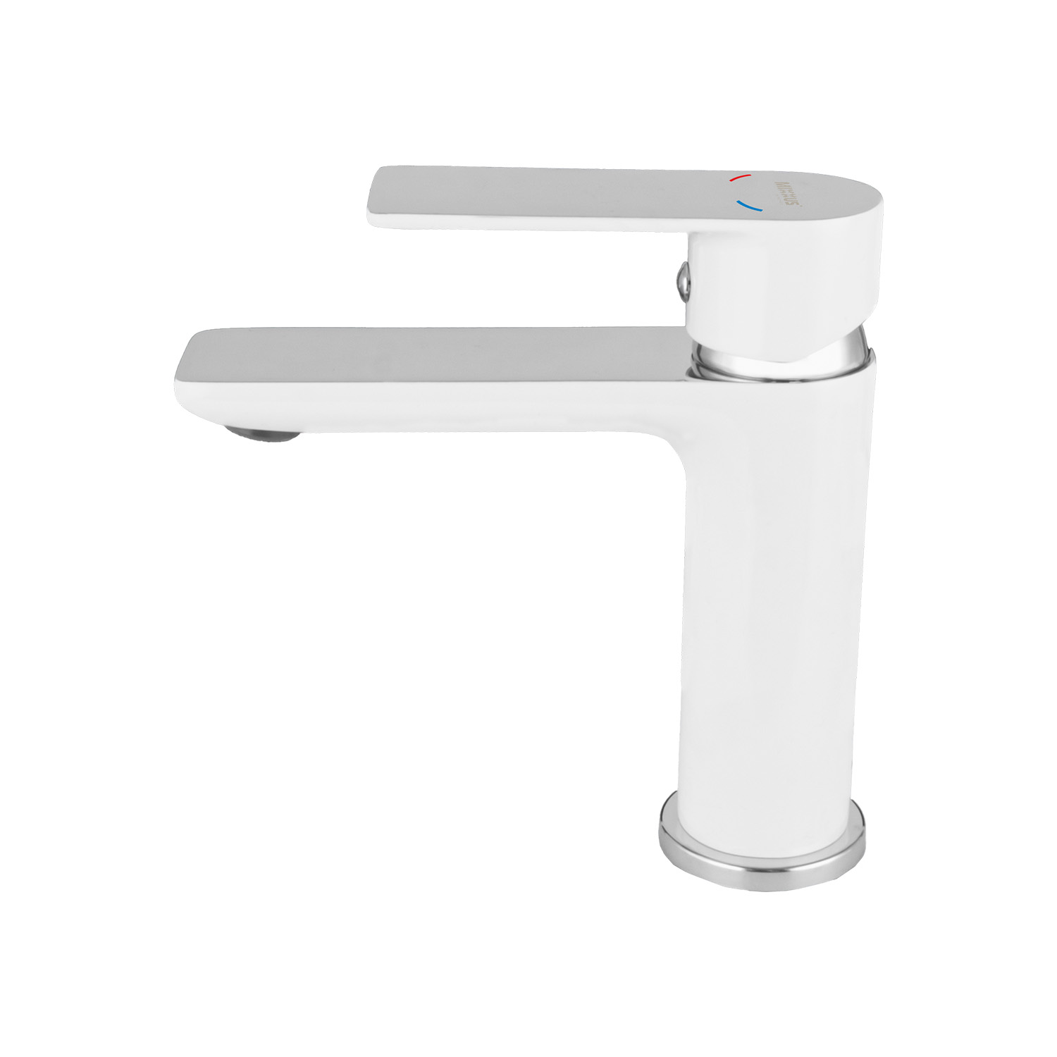 Umyvadlová baterie MIXXUS PREMIUM ALEX 001 WHITE-CHROME, bílý-chrom