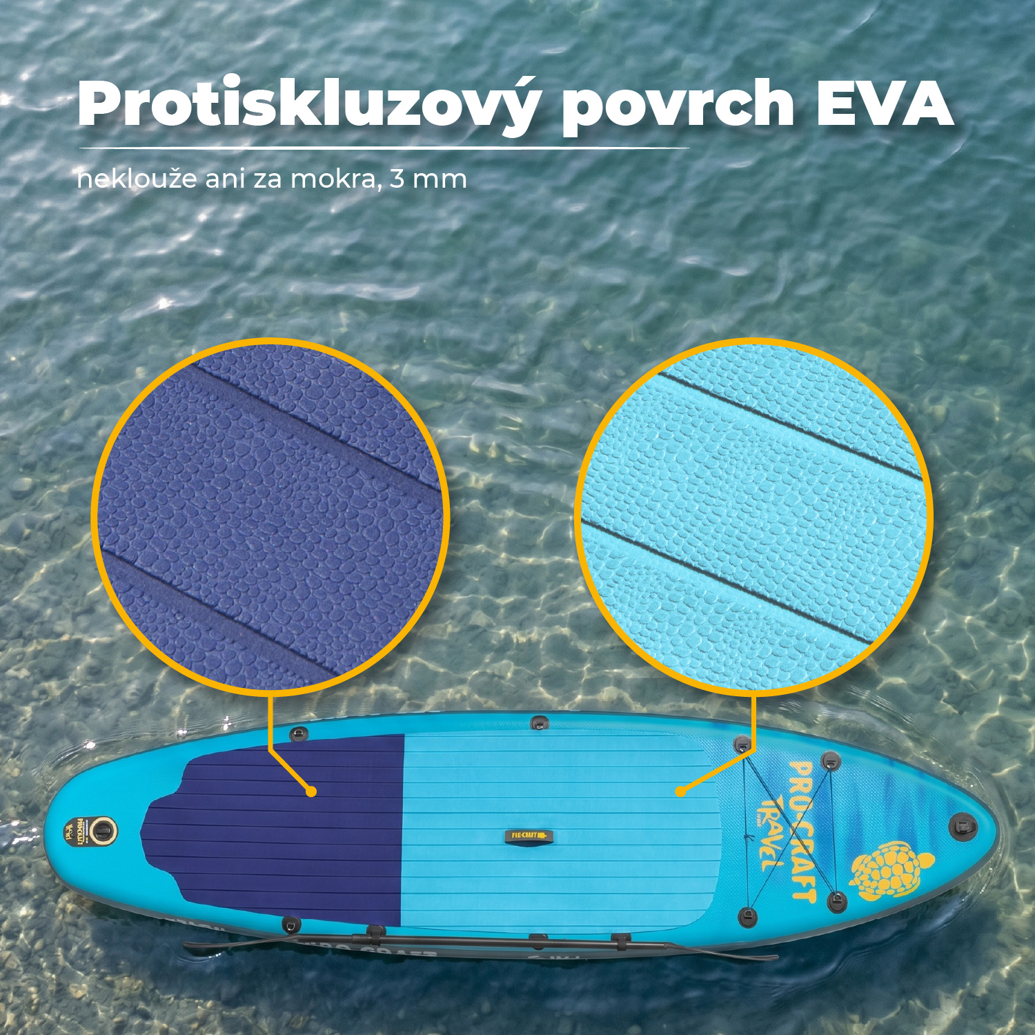 Paddleboard SET Procraft Travel SUP350