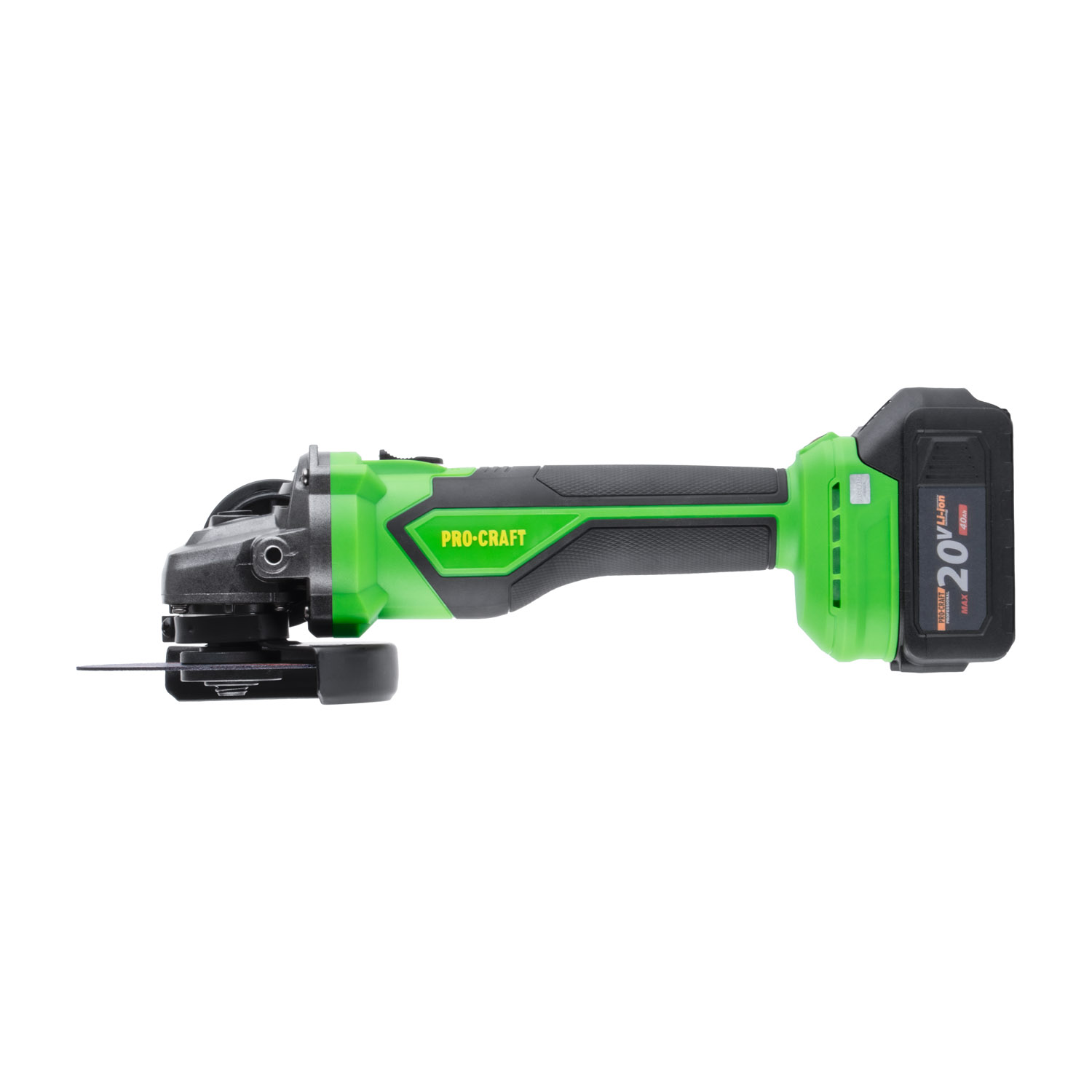 Aku úhlová bruska Procraft PGA22, 125mm